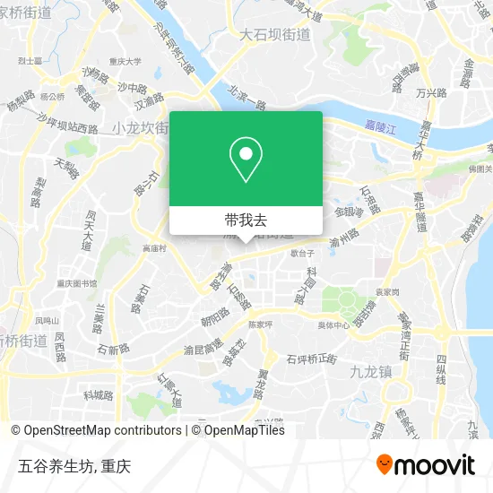 五谷养生坊地图