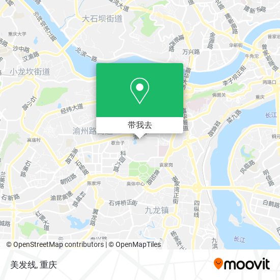 美发线地图