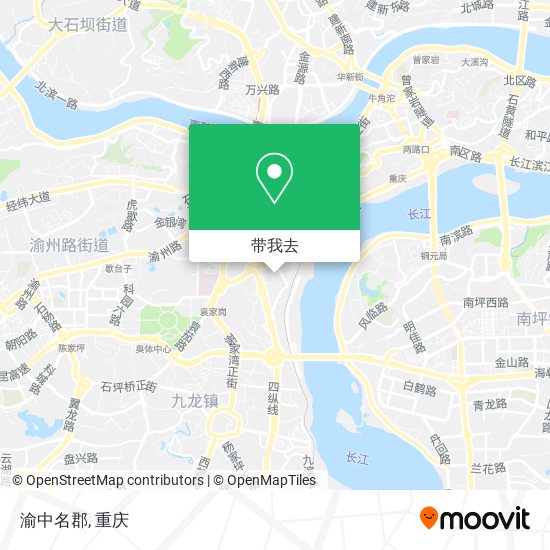 渝中名郡地图