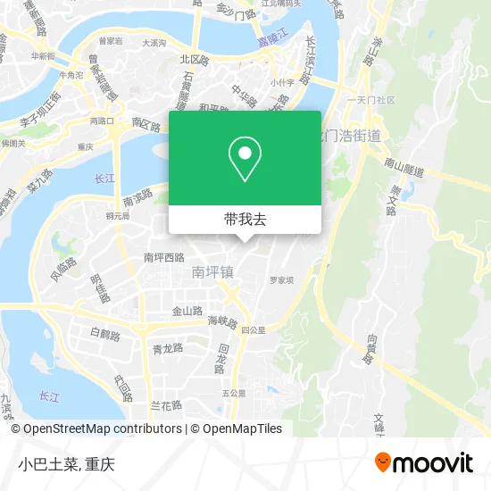 小巴土菜地图