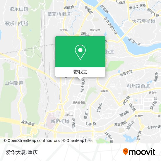 爱华大厦地图