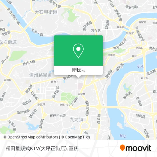 稻田量贩式KTV(大坪正街店)地图