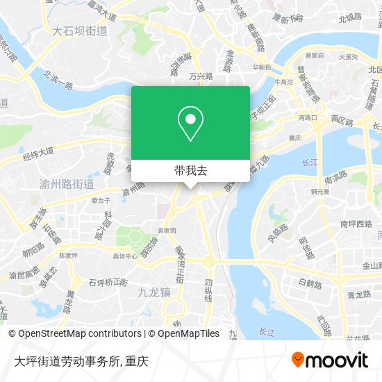 大坪街道劳动事务所地图