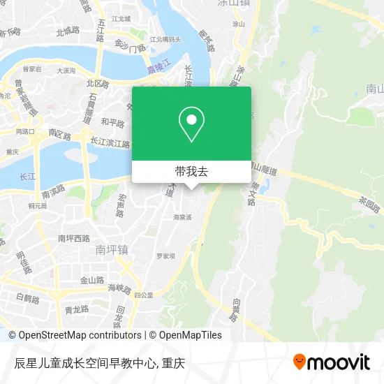 辰星儿童成长空间早教中心地图