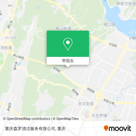 重庆森罗清洁服务有限公司地图