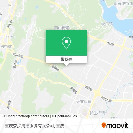 重庆森罗清洁服务有限公司地图