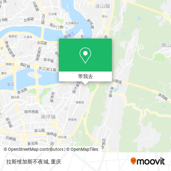 拉斯维加斯不夜城地图