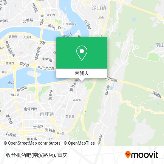 收音机酒吧(南滨路店)地图