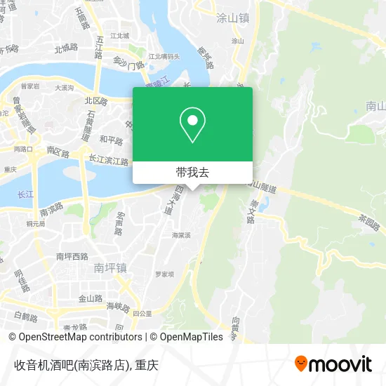 收音机酒吧(南滨路店)地图
