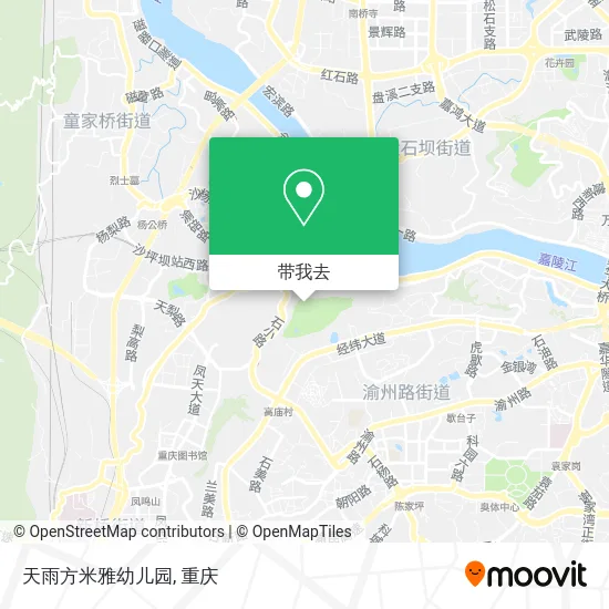 天雨方米雅幼儿园地图