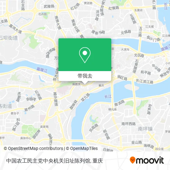 中国农工民主党中央机关旧址陈列馆地图