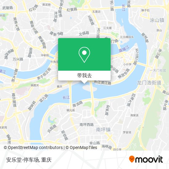 安乐堂-停车场地图
