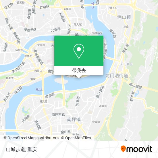山城步道地图