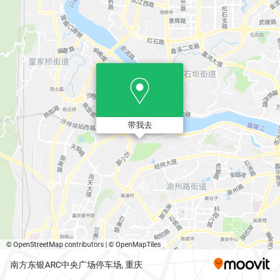 南方东银ARC中央广场停车场地图