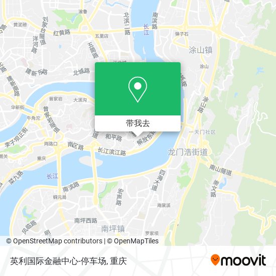 英利国际金融中心-停车场地图