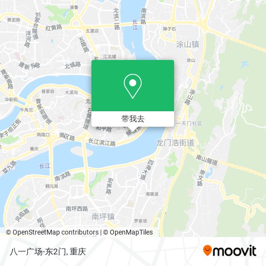 八一广场-东2门地图