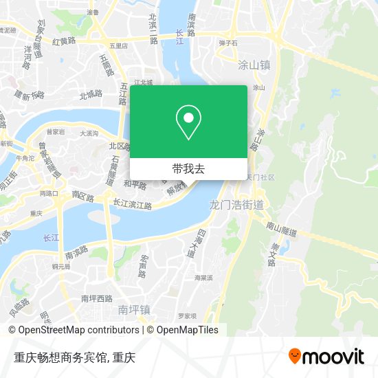 重庆畅想商务宾馆地图