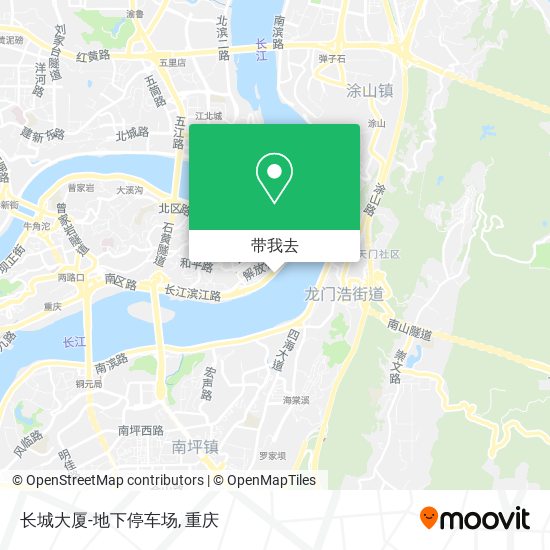 长城大厦-地下停车场地图