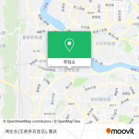 周生生(王府井百货店)地图