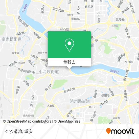 金沙港湾地图