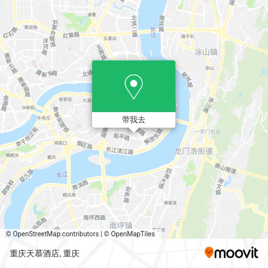 重庆天慕酒店地图