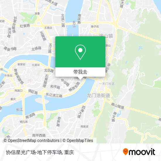 协信星光广场-地下停车场地图