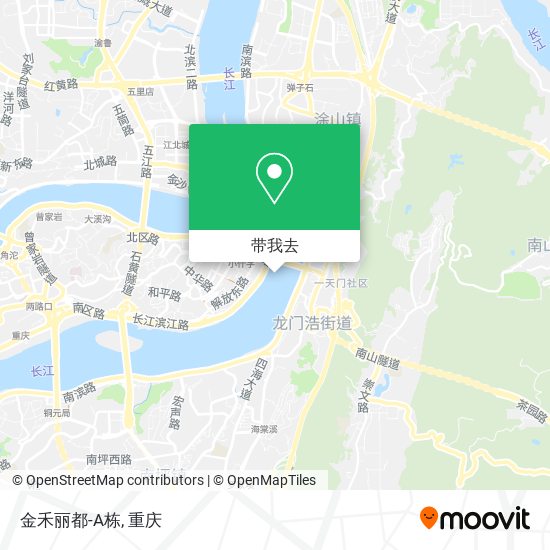 金禾丽都-A栋地图