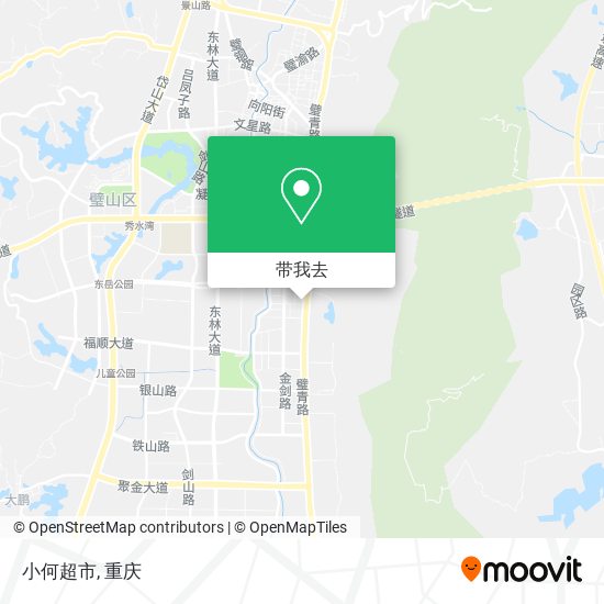 小何超市地图