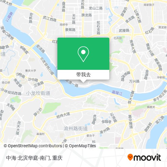 中海·北滨华庭-南门地图