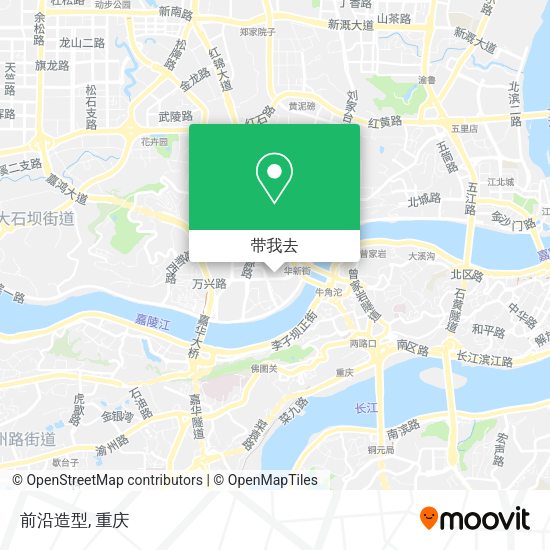 前沿造型地图