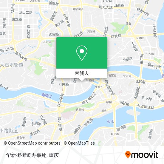 华新街街道办事处地图