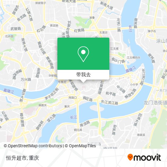 恒升超市地图