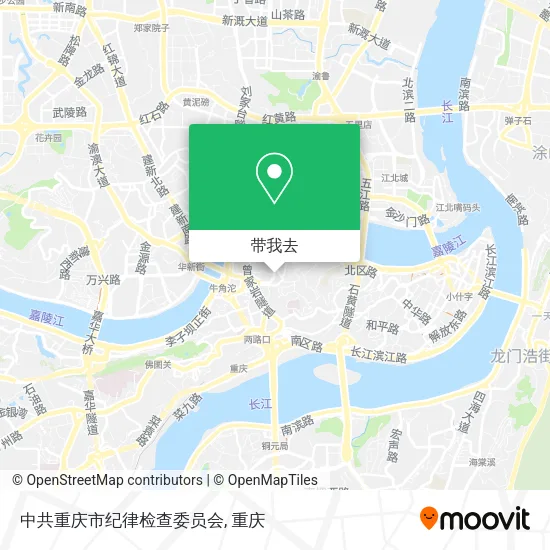 中共重庆市纪律检查委员会地图