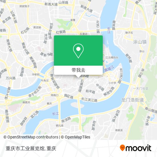 重庆市工业展览馆地图