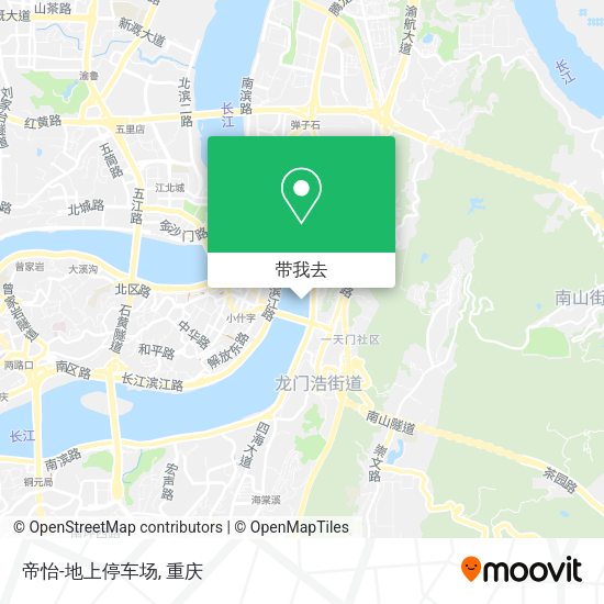 帝怡-地上停车场地图