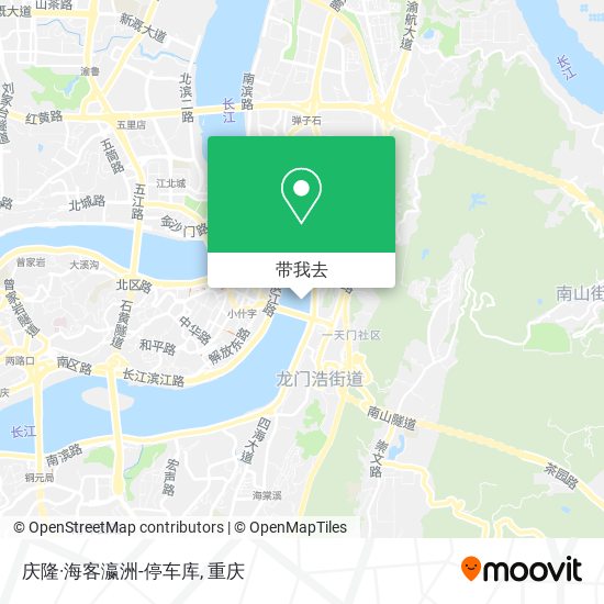 庆隆·海客瀛洲-停车库地图