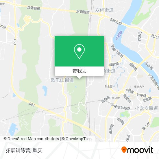 拓展训练营地图