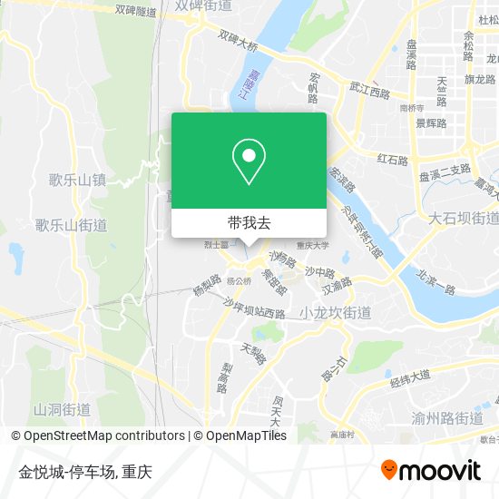 金悦城-停车场地图
