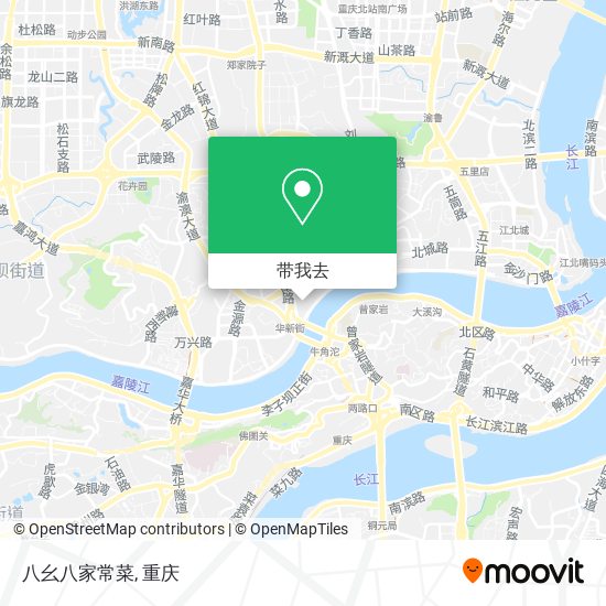 八幺八家常菜地图