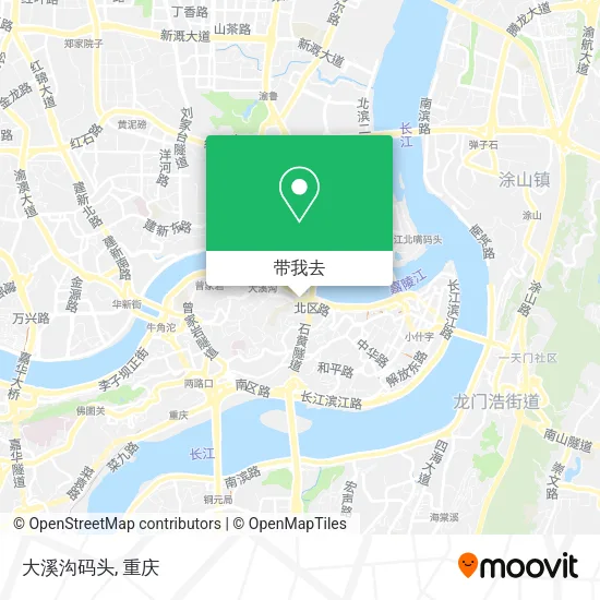 大溪沟码头地图