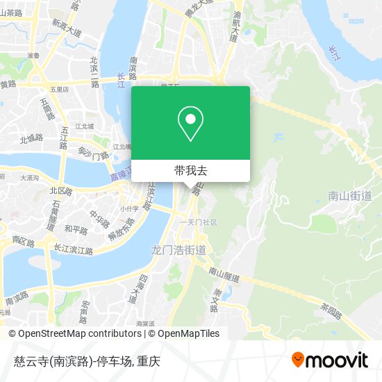 慈云寺(南滨路)-停车场地图