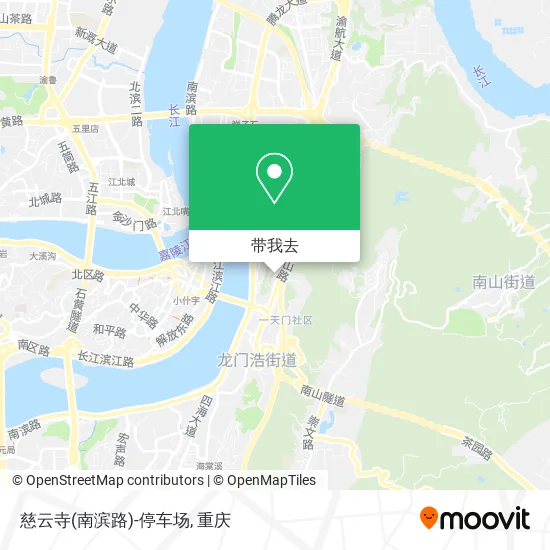 慈云寺(南滨路)-停车场地图