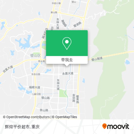 辉煌平价超市地图