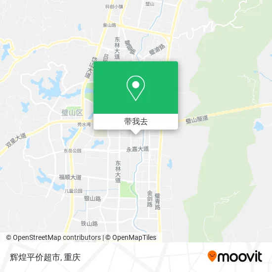 辉煌平价超市地图