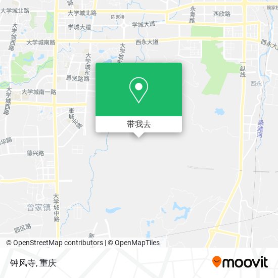 钟风寺地图