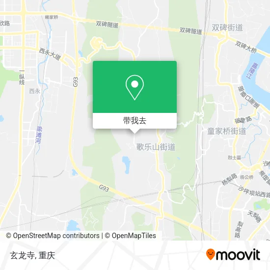 玄龙寺地图