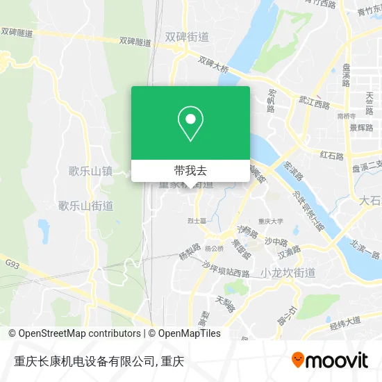 重庆长康机电设备有限公司地图
