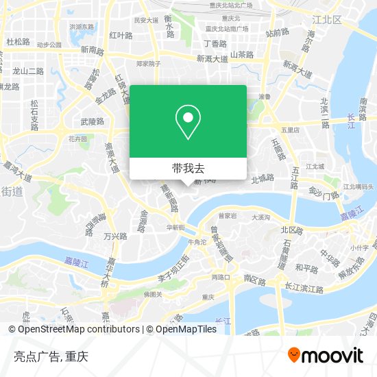 亮点广告地图