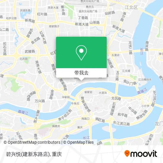 碧兴悦(建新东路店)地图