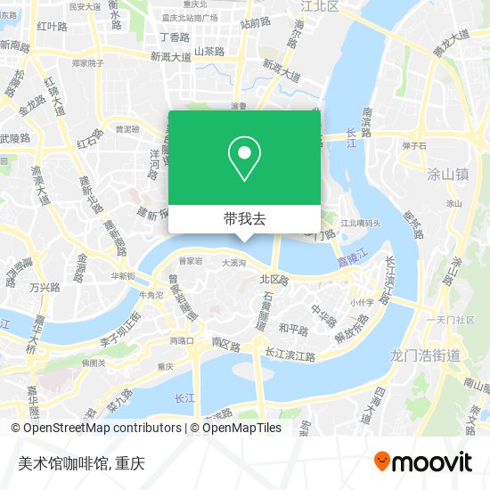 美术馆咖啡馆地图